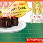 Anna làm bánh sôcôla