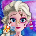 Nữ hoàng băng giá bị chấn thương - Injured Elsa Frozen