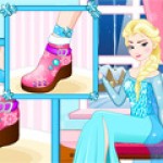 Thiết kế giầy cho nữ hoàng băng giá Elsa