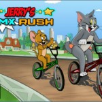 Tom and jerry đua xe đạp